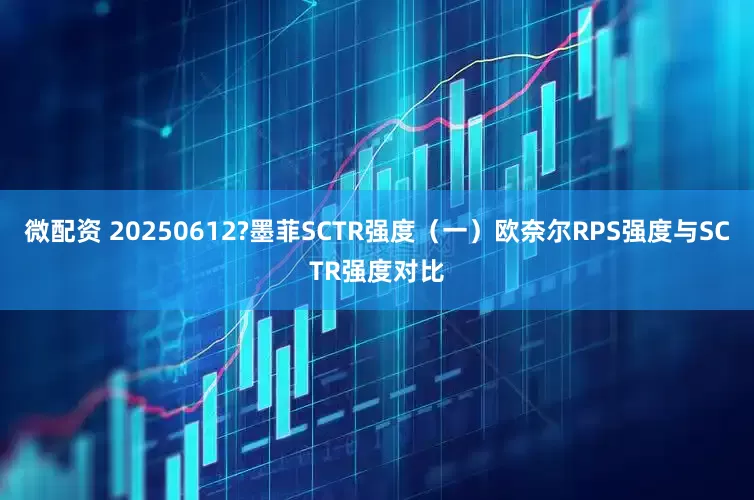微配资 20250612?墨菲SCTR强度（一）欧奈尔RPS强度与SCTR强度对比