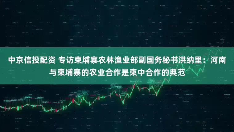 中京信投配资 专访柬埔寨农林渔业部副国务秘书洪纳里：河南与柬埔寨的农业合作是柬中合作的典范
